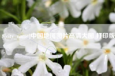 冠县中国地图图片高清大图 打印版