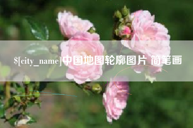 冠县中国地图轮廓图片 简笔画