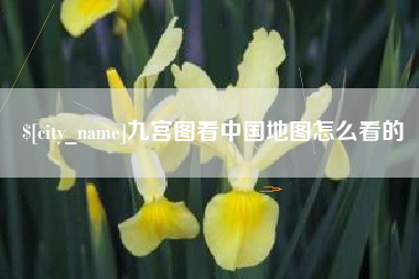 冠县九宫图看中国地图怎么看的