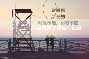 冠县九宫格数字对应方位图