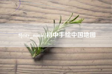 冠县初中手绘中国地图