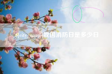 冠县我国消防日是多少日