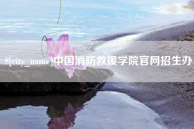 冠县中国消防救援学院官网招生办