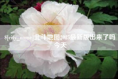 冠县北斗地图2025最新版出来了吗今天