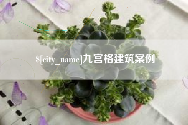 冠县九宫格建筑案例