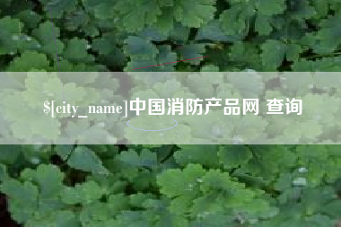 冠县中国消防产品网 查询