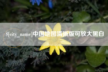 冠县中国地图清晰版可放大黑白