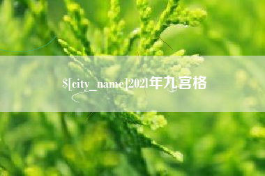 冠县202l年九宫格