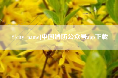 冠县中国消防公众号app下载