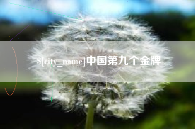冠县中国第九个金牌