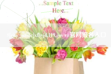 冠县xfhyjd.119.gov cn官网报名入口