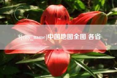 冠县中国地图全图 各省