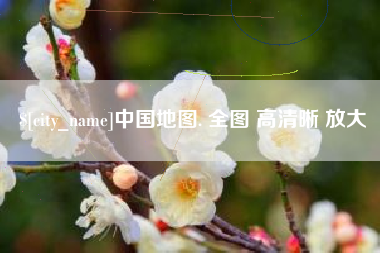 冠县中国地图. 全图 高清晰 放大