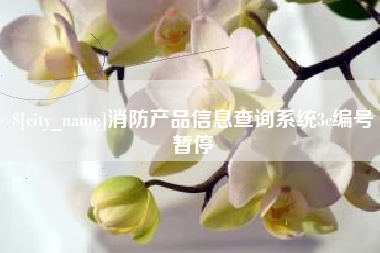 冠县消防产品信息查询系统3c编号暂停
