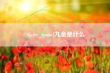 冠县九金是什么