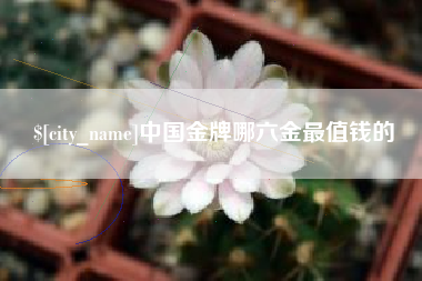 冠县中国金牌哪六金最值钱的
