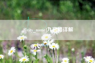 冠县九宫格详解