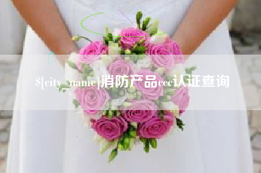 冠县消防产品ccc认证查询